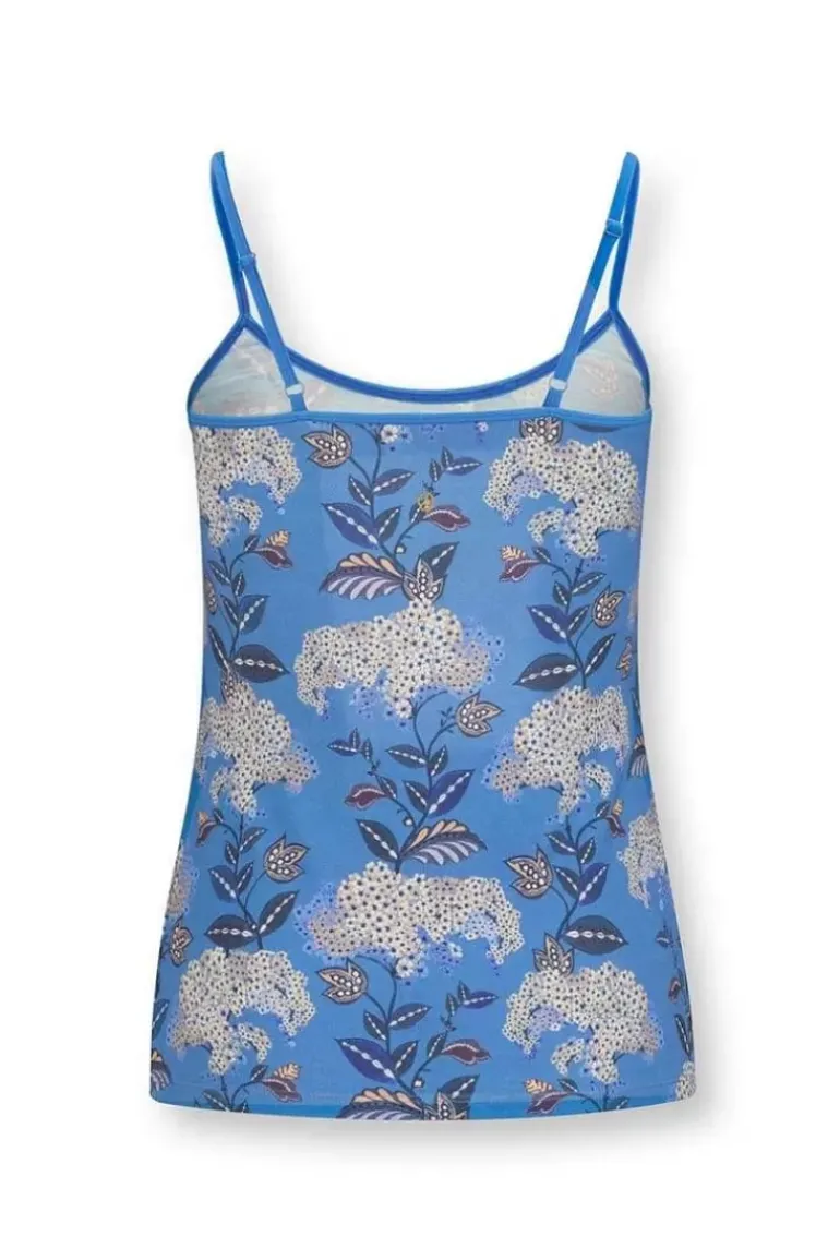 Armelloses Top Flora Firenze Kobalt