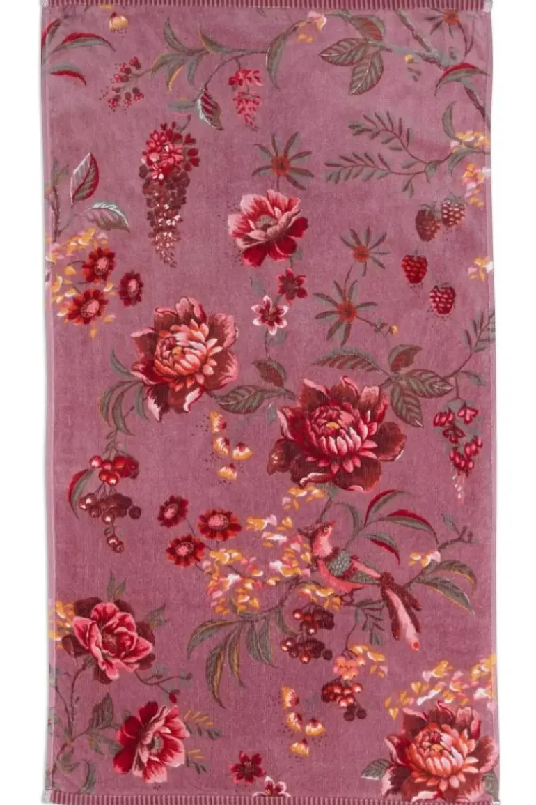 Badetuch Secret Garden Mauve 55X100Cm