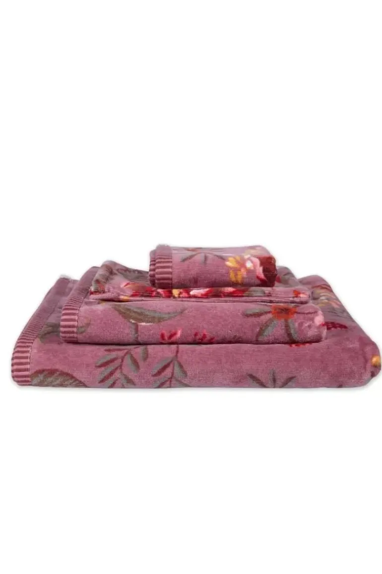 Badetuch Secret Garden Mauve 55X100Cm