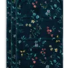 Badetuch Set/3 Les Fleurs Dunkel 55X100 Cm