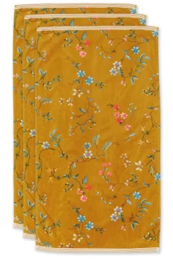 Badetuch Set/3 Les Fleurs 55X100 Cm