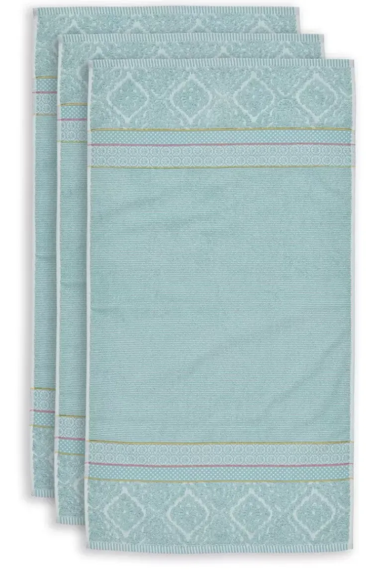 Badetuch Set/3 Soft Zellige 55X100 Cm