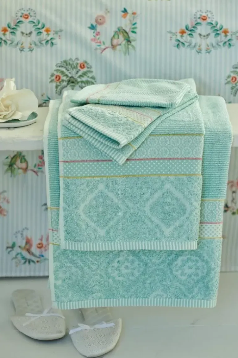 Badetuch Set/3 Soft Zellige 55X100 Cm