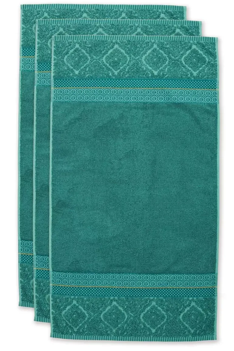 Badetuch Set/3 Soft Zellige 55X100 Cm