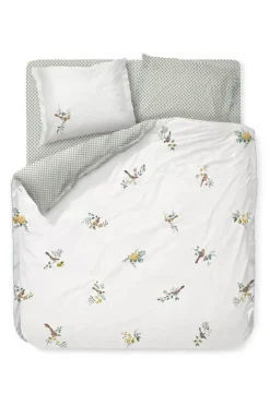 Bettbezug Little Birds Weiss