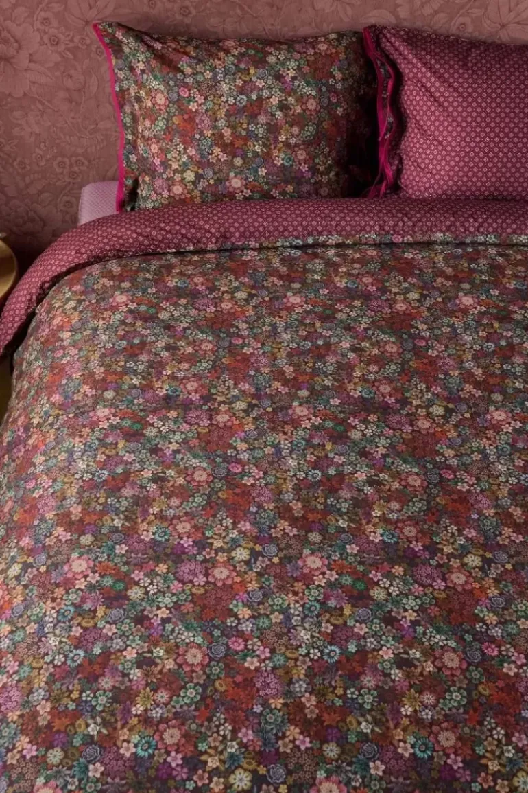 Bettbezug Tutti I Fiori Dunkelrot