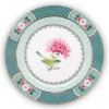Blushing Birds Gebäckteller Blau 17 Cm