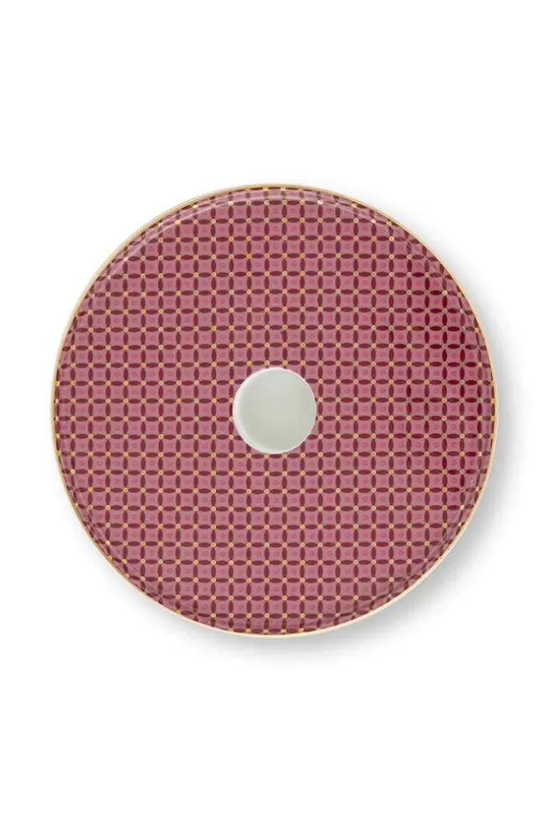 Cross Stitch Kerze Schale 14Cm