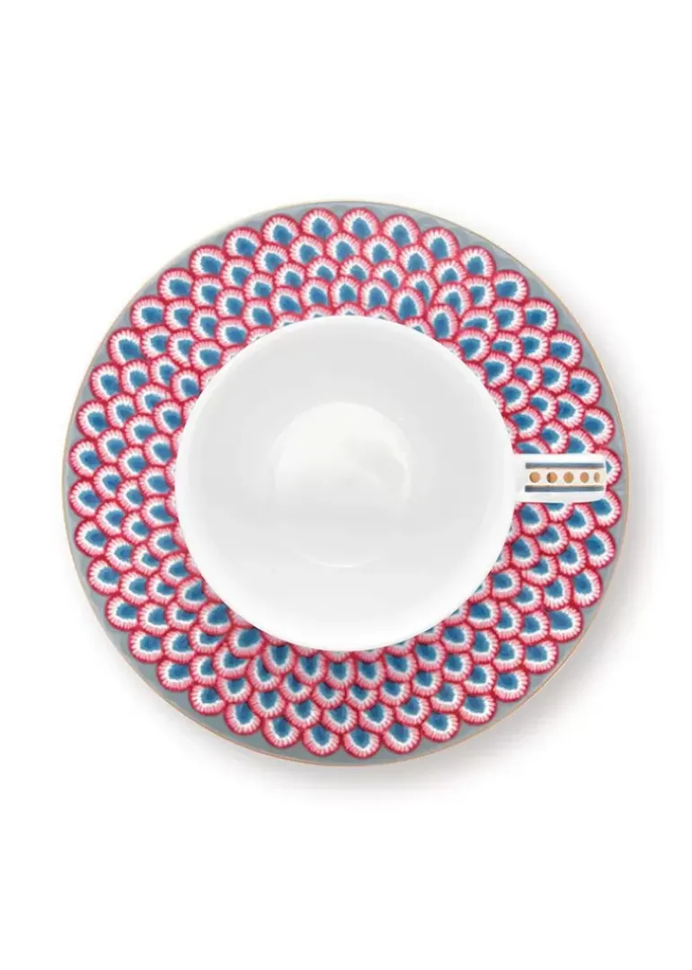 Flower Festival Espresso Tasse & Undertasse Hell