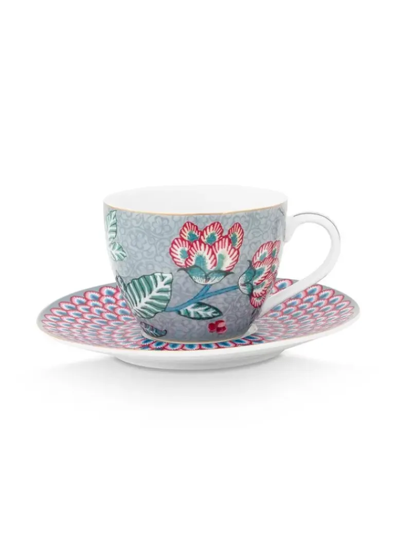 Flower Festival Espresso Tasse & Undertasse Hell