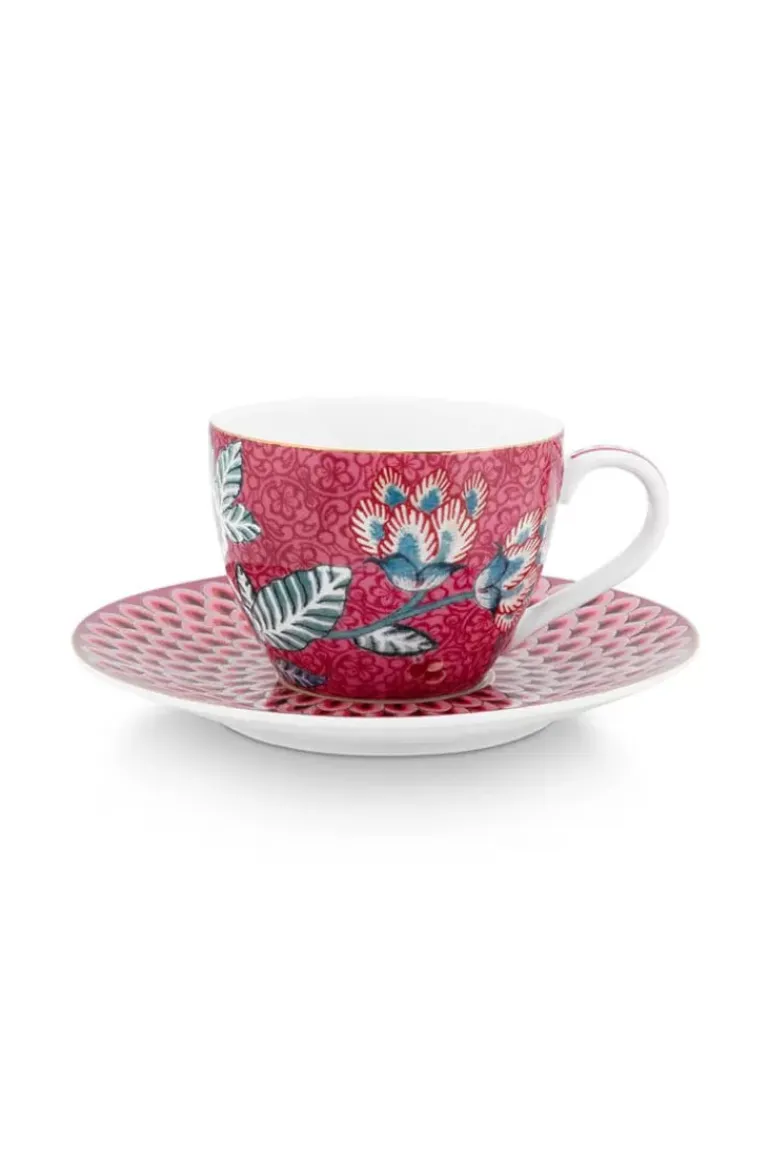 Flower Festival Espresso Tasse & Undertasse Dunkel