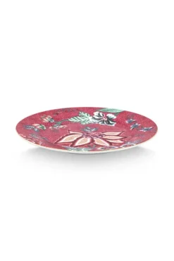 Flower Festival Gebäckteller Dunkel 17 Cm