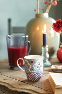 Flower Festival Tasse Gross Deco Hell