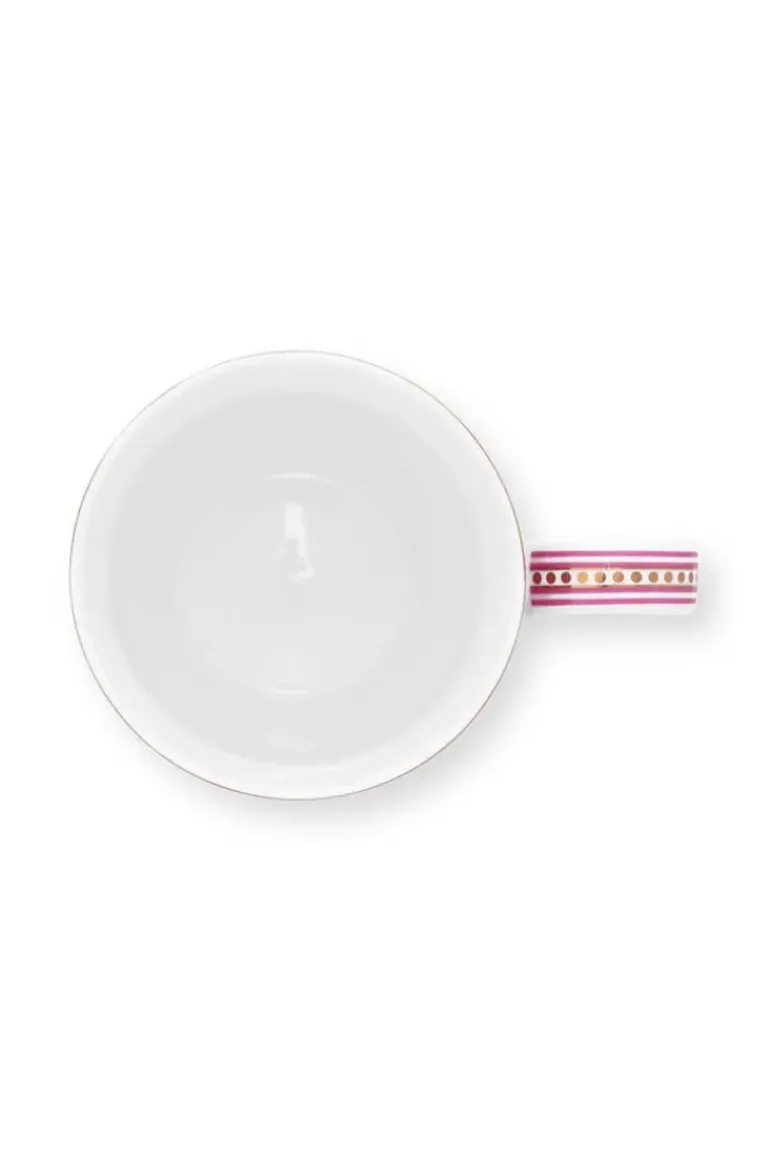 Flower Festival Tasse Gross Deco Dunkel