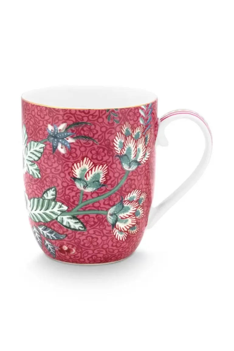 Flower Festival Tasse Klein Dunkel