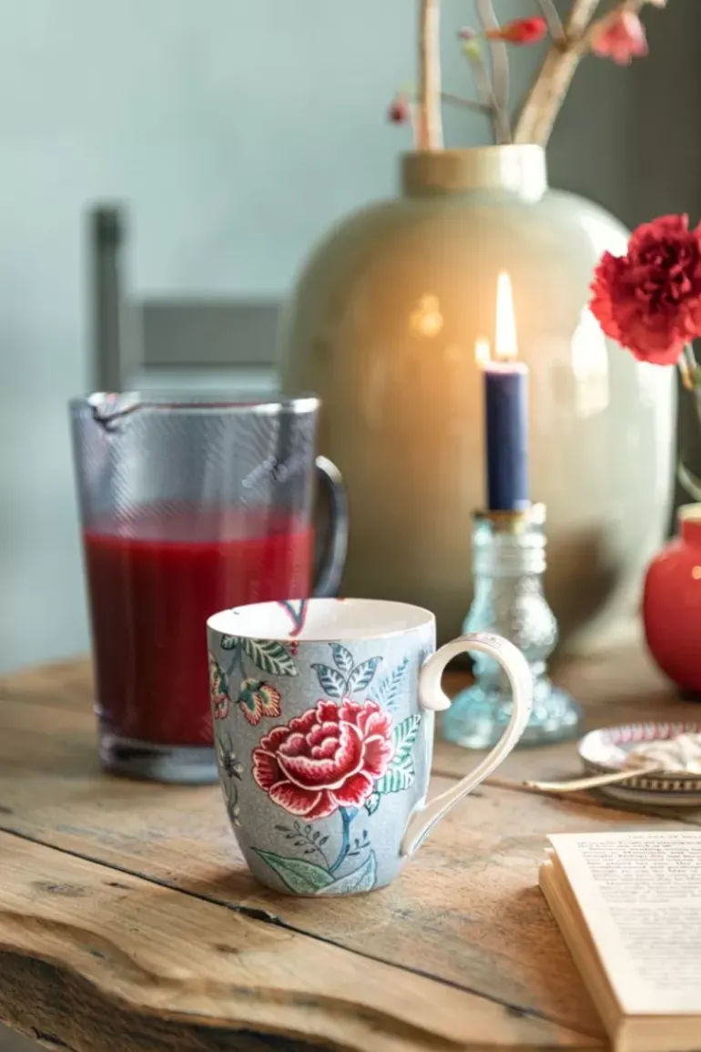 Flower Festival Tasse Xl Hell