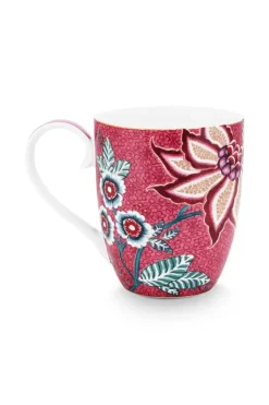 Flower Festival Tasse Xl Dunkel