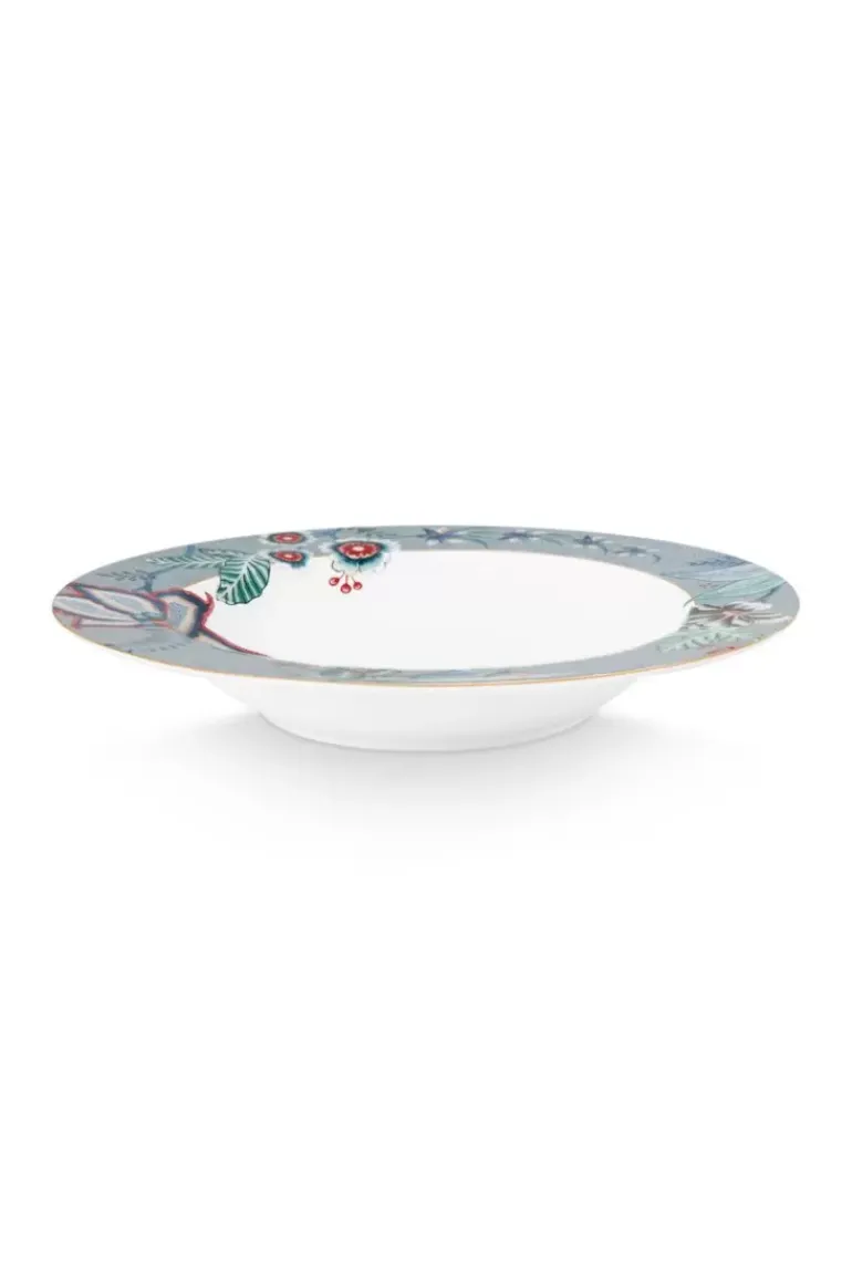 Flower Festival Tiefen Teller Hell 21.5 Cm