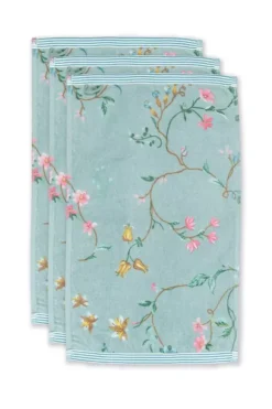 Gastehandtuch Set/3 Les Fleurs 30X50 Cm
