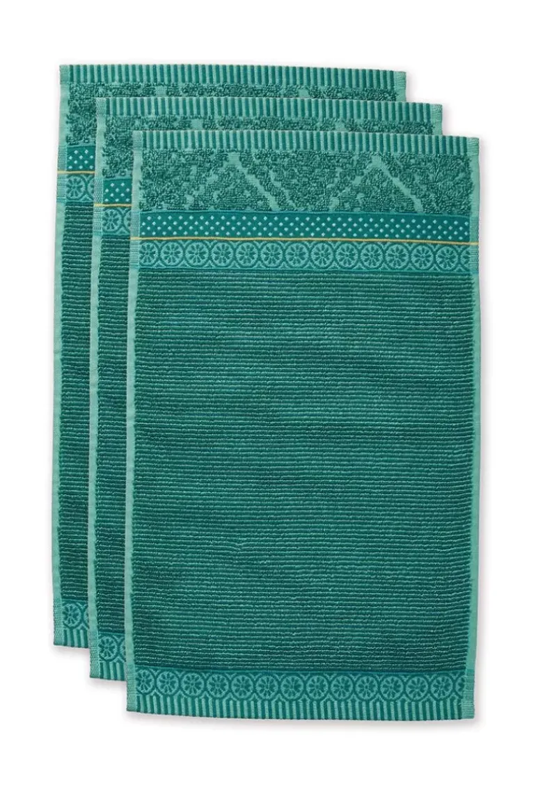 Gastehandtuch Set/3 Soft Zellige 30X50 Cm