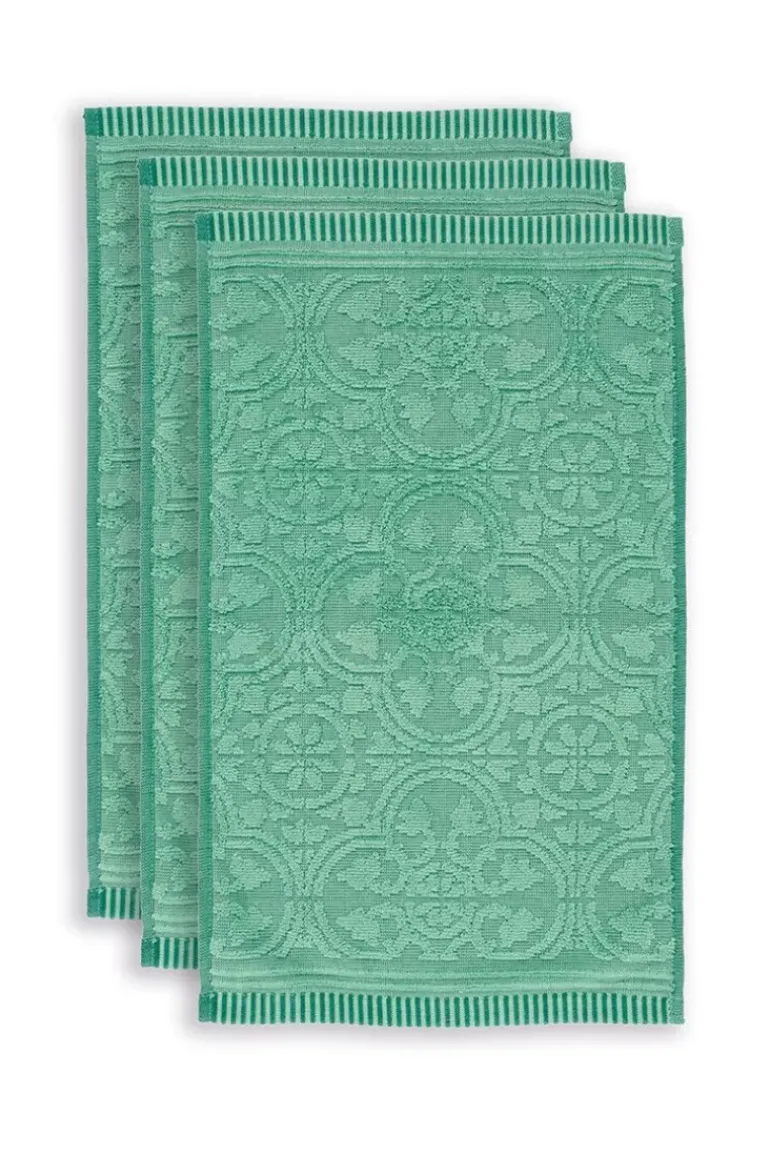 Gastehandtuch Set/3 Tile De Pip 30X50 Cm