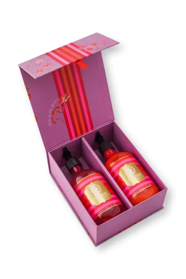 Geschenkset Handseife & Handlotion Jasminteeblatter 475Ml