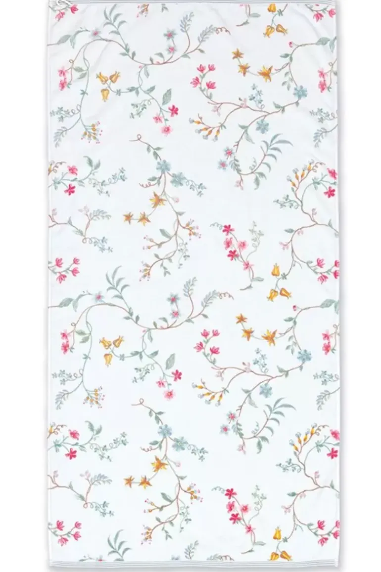 Grose Handtuch Les Fleurs 70X140 Cm