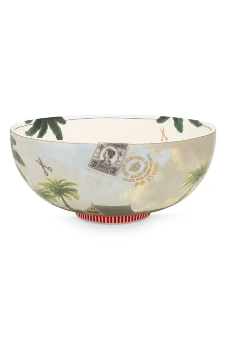 Heritage Schale Palme Grun 23 Cm