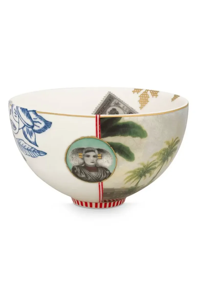 Heritage Schale Palme Weis 15 Cm