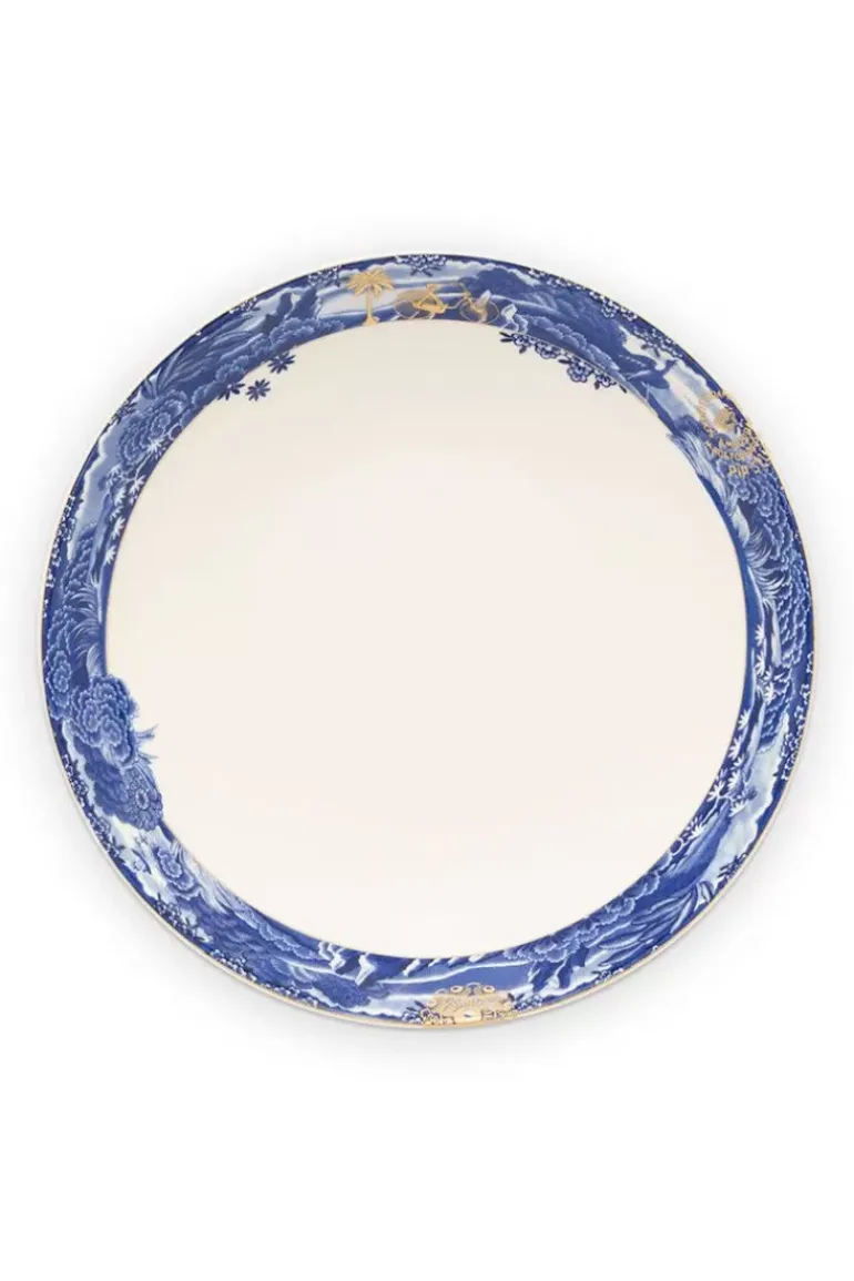 Heritage Suppenteller Grenze Blau 25.5 Cm