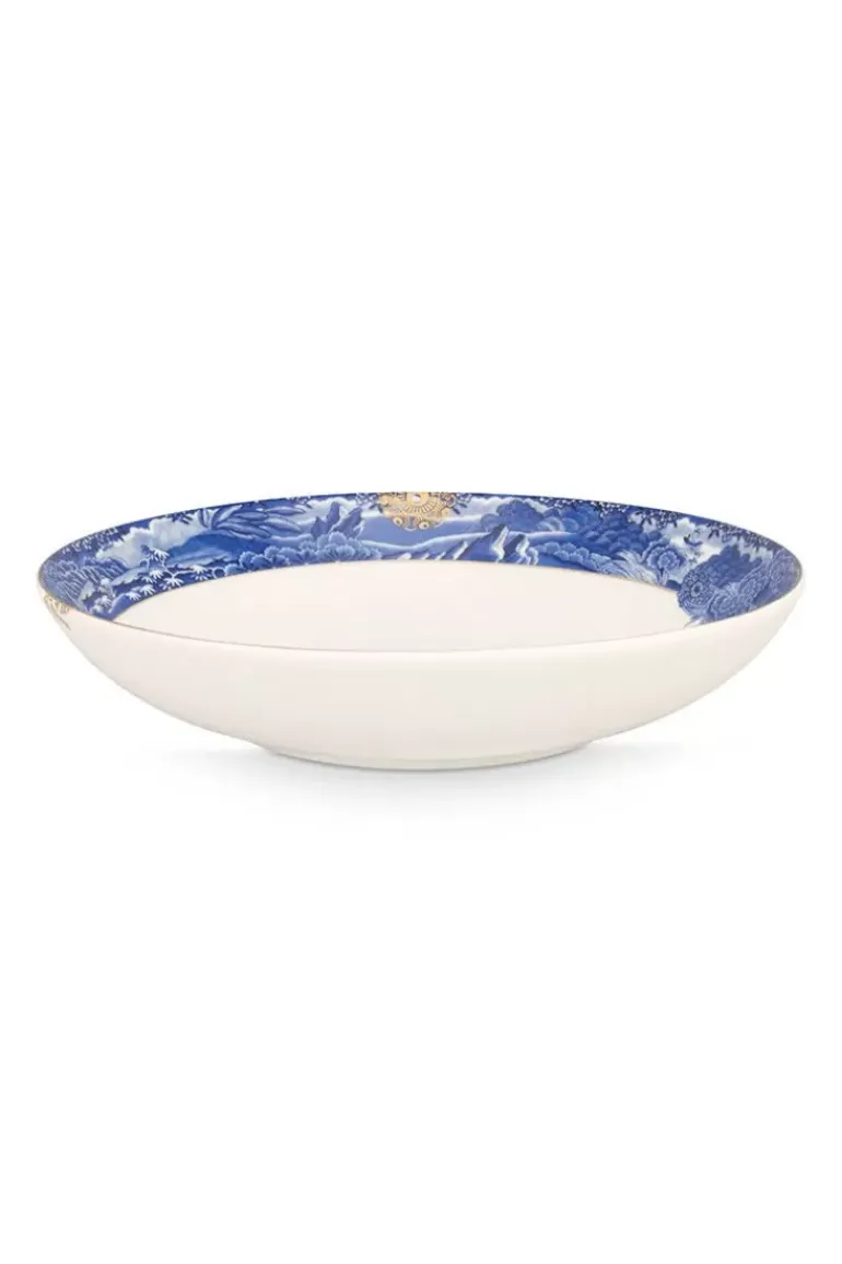 Heritage Suppenteller Grenze Blau 25.5 Cm