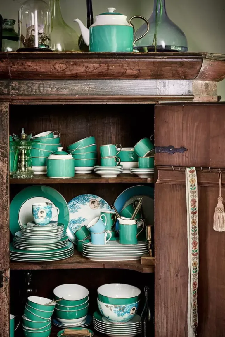 Heritage Tasse Large Boot Aqua