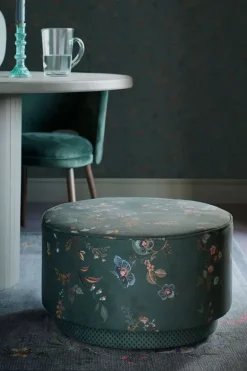 Hocker Large Kawai Flower Grun