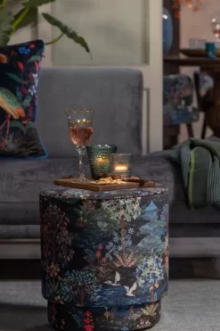 Hocker Medium Pip Garden Dunkelblau
