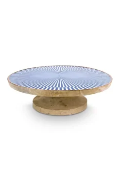 Holzern Servierschale Blau 32 Cm