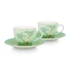 Jolie Set/2 Espresso Tasse & Undertasse