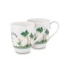 Jolie Set/2 Tasse Gross Dots Gold