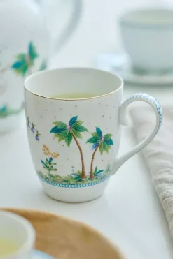 Jolie Set/2 Tasse Gross Dots Gold