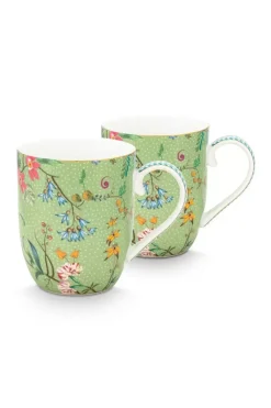 Jolie Set/2 Tassen Klein Blumen