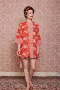 Kimono Flora Firenze Koralle