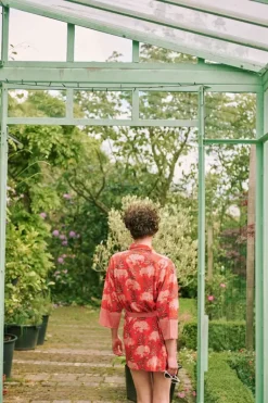 Kimono Flora Firenze Koralle