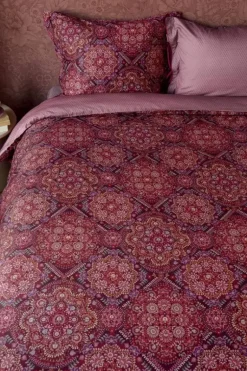 Kissenbezug Il Mosaico Dunkelrot