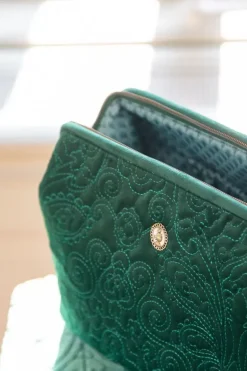 Kosmetiktasche Extra Gross Samt Quiltey Days