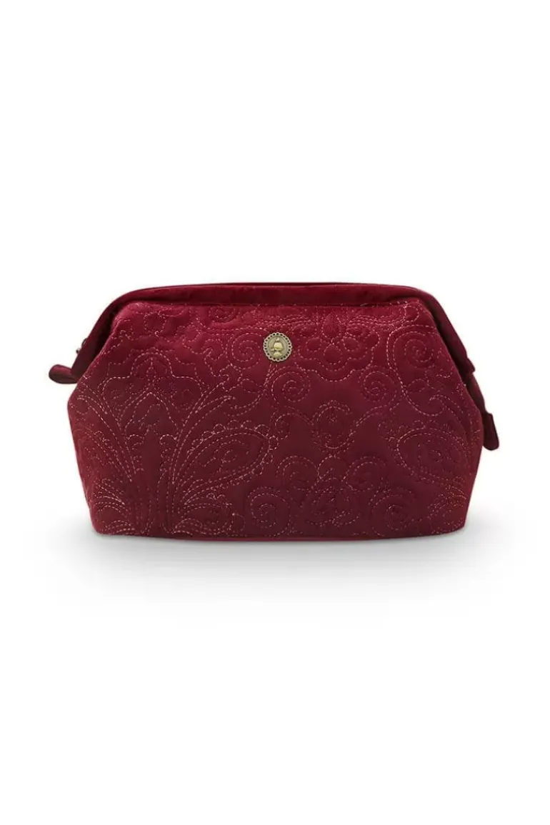 Kosmetiktasche Gross Samt Quiltey Days