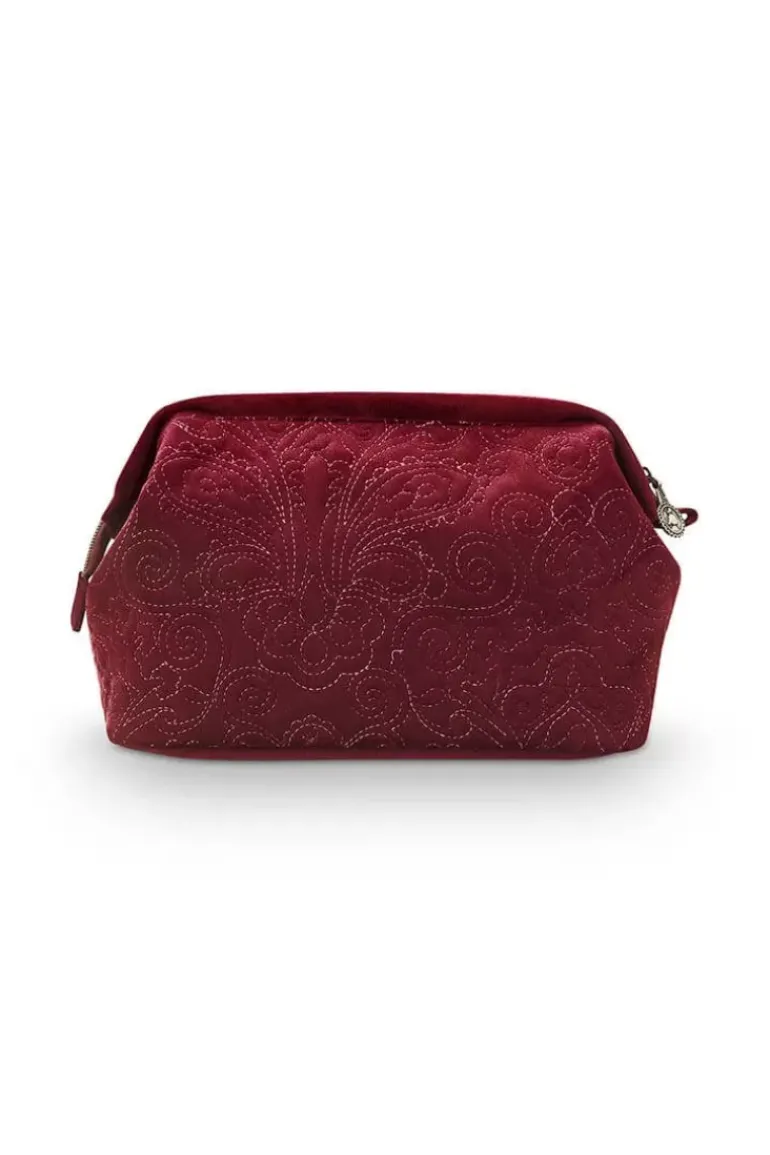 Kosmetiktasche Gross Samt Quiltey Days