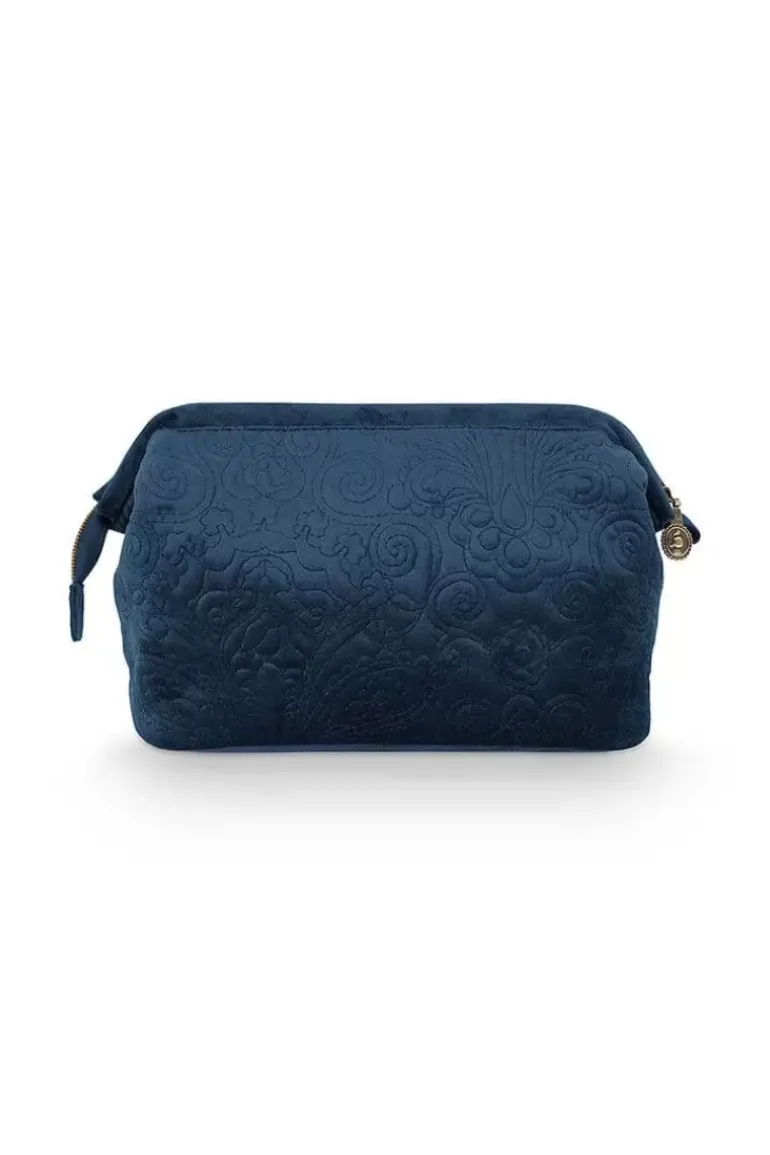 Kosmetiktasche Gross Samt Quiltey Days