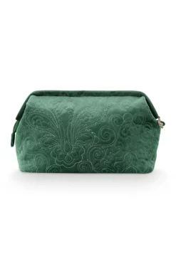 Kosmetiktasche Gross Samt Quiltey Days