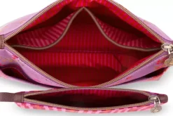 Kosmetiktasche Kawai Flower Fuchsia