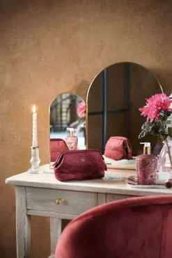 Kosmetiktasche Klein Samt Quiltey Days