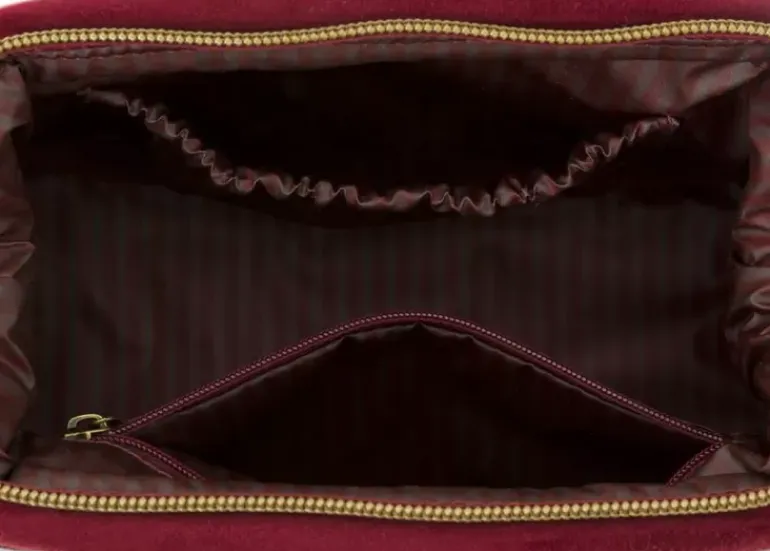 Kosmetiktasche Klein Samt Quiltey Days